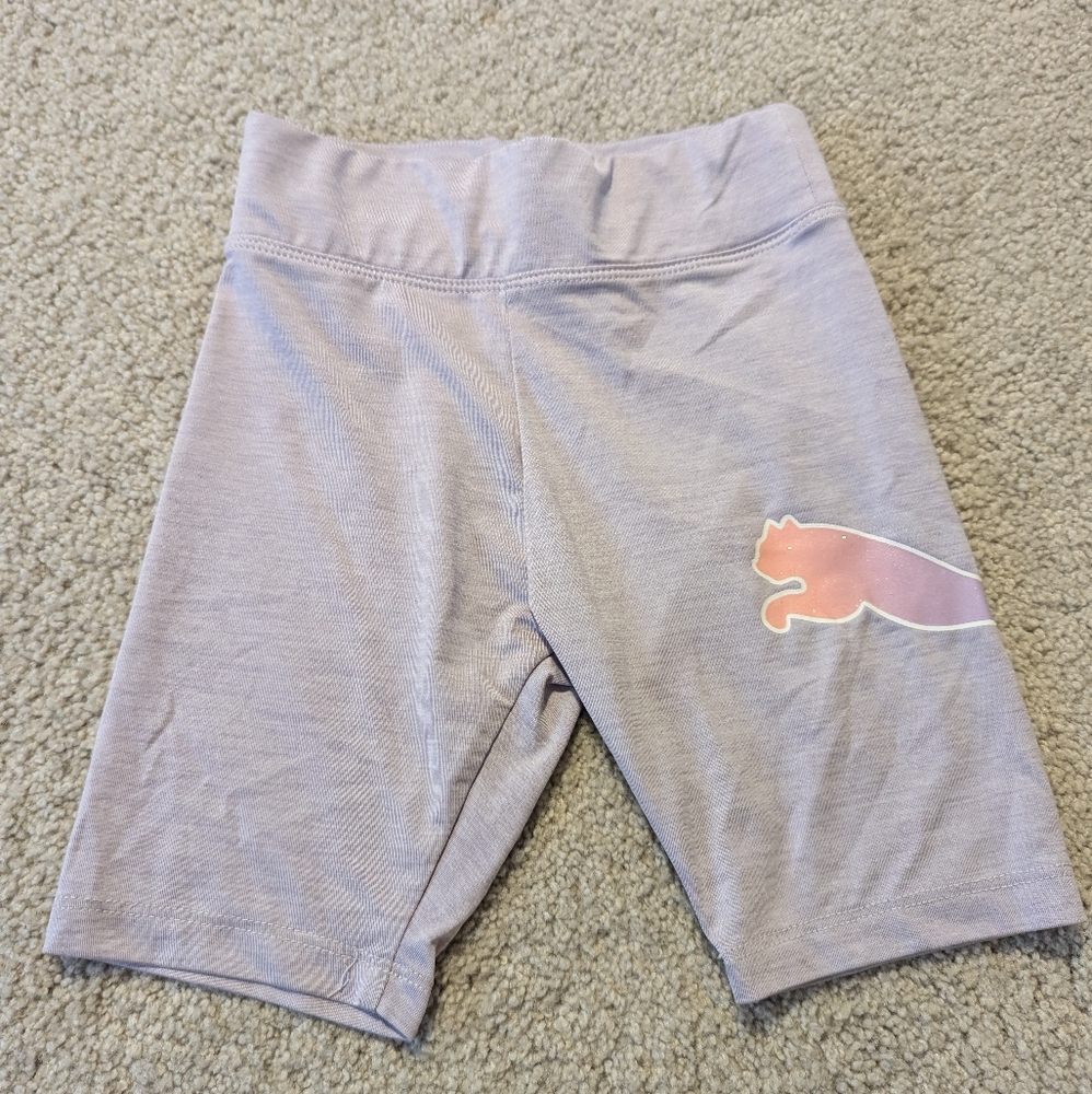 Puma bike shorts size 6